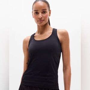 Athleta Momentum Flex Tank Top with Enhanced Stretch & Sweat Wicking in Black